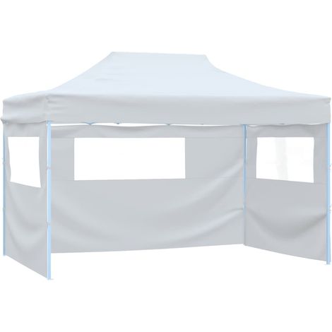 Maison Exclusive - Partyzelt Faltbar mit 4 Seitenteilen 3x4,5 m W