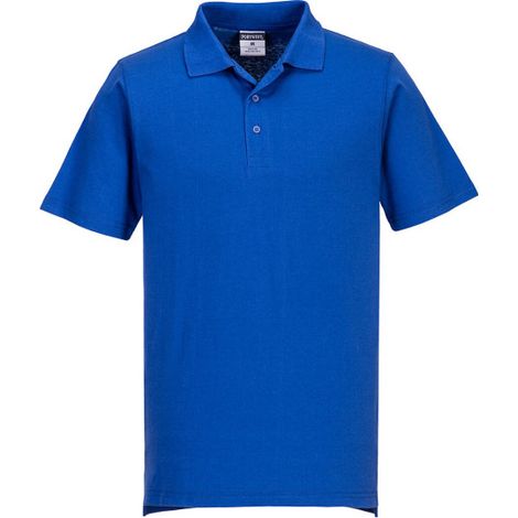 Polo de trabajo unicolor en ligero de punto (48 en una caja) PORTWEST L210 XL Azulina