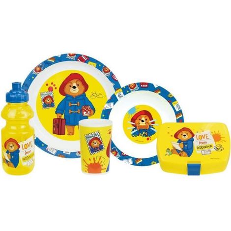 Set de vajilla infantil Fun House PADDINGTON Multicolor 5 Piezas (1/5)
