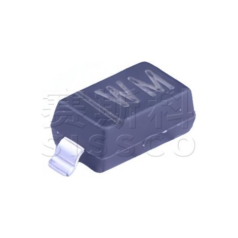 SMD Zener diode 20 V 0.5 W, screen-printed WM SOD-123, original Changdian/Changjing brand BZT52C20, electronic component, 5 pieces per pack.