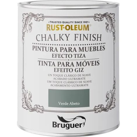 Vernice bruguer Chalky Finish verde opaco 1 componente (1/2)