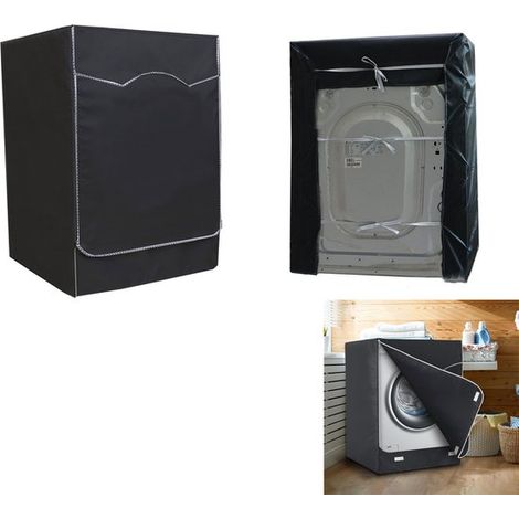 Housse pour lave-linge, housse de protection pour lave-linge, housse pour aspirateur, housse pour sèche-linge, imperméable, résistante au soleil, st (1/5)