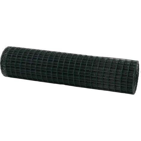 Clôture Euro Vert 1,4 x 10 m Fer revêtu de PVC (1/5)