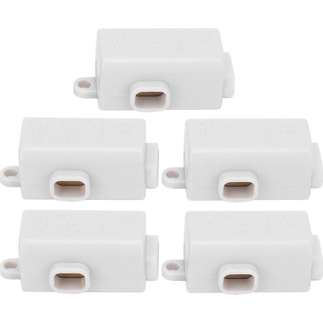 5Pcs Boîte de Raccordement Électrique en Cuivre pour Plafonnier et Luminaire (ZK-T1) (1/5)