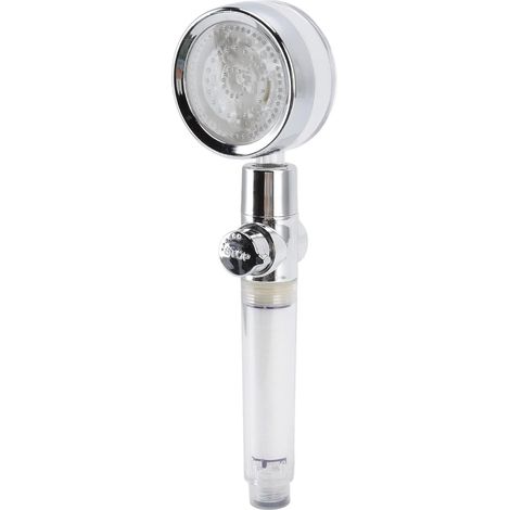 Pomme de Douche LED Tête De Pulvérisation,Contrôle de la Température, 3 Mode de Pulvérisation,Contrôle de la température Douchette à Main avec Affichage de Température Digital Économie d'eau (1/5)