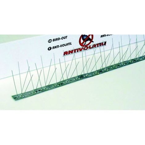 borne inox pour oiseaux 100 cm 80 broches rA pulsif pour oiseaux pigeons pigeons