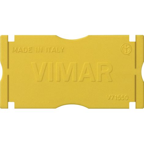 VIMAR - V71550 Separatore per scat.inc.rett.giallo