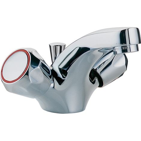 Rubinetto monoforo lavabo scudetto cromato (1/3)