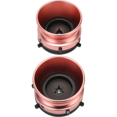 Adapter für Studer ReVox Tonbandgerät, NAB-Spule aus poliertem Aluminium, 1/4 Zoll, roségoldene Farbe, kompatibel mit 10-Zoll-Spulen (1/5)