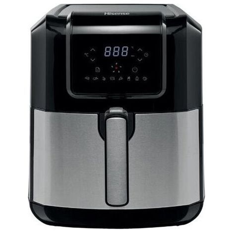 Hisense H06AFBS1S3 Einzelfritteuse, 5 l, 1700 W, Heißluftfritteuse, schwarz (1/3)