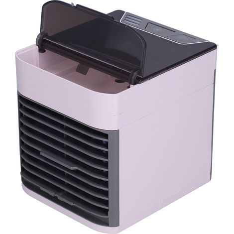 Mini-Luftkühler, Ventilator, USB-betriebener Luftbefeuchter und Luftreiniger für Auto, Büro und Zuhause (1/5)