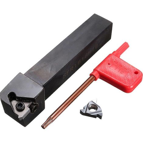 Porte-outil de filetage CNC SER1616H16 avec 1 lame 16ER AG60 ( )