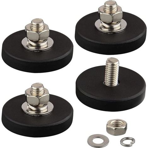 Lot de 4 sauters à serrage vertical avec base horizontale - Capacité 90 kg (1/5)