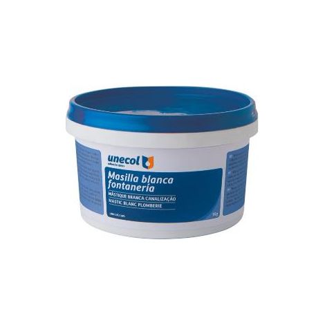 FPLUS masilla fontaneria 1kg , Masilla blanca para inodoros, lavabos, bañeras, bidet...

No endurece, impermeable y elástica.