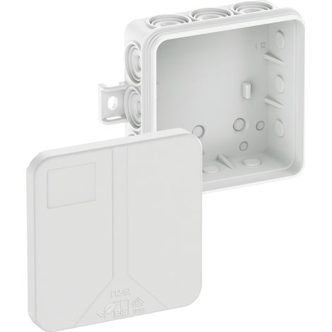 Spelsberg 33591201 Boîte de raccordement (L x l x H) 85 x 85 x 37 mm gris IP55 1 pc(s)