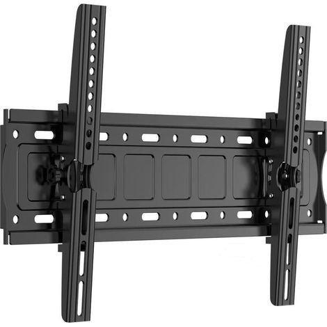 Support Mural TV pour téléviseurs de 32 à 75 Pouces, réglage de l'inclinaison vers Le Haut et vers Le Bas, VESA Max 600x400 mm Charge 70 kg, 40 43 50 55 60 65 Pouces Rack Mural pour TV (1/5)