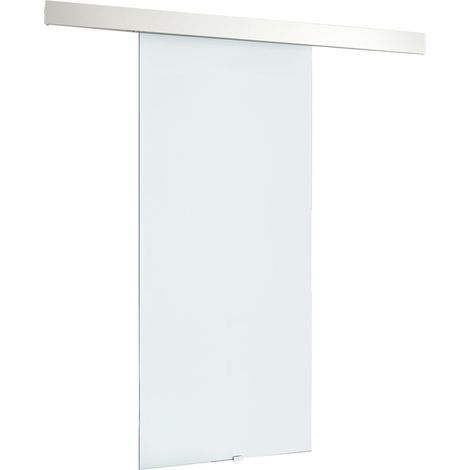 Porta Scorrevole Vetrata 210x75 cm Trasparente (1/5)