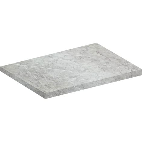 Piano di lavoro VCM 30mm di spessore Larghezza 100 cm Facile da pulire Piano cucina - Fasola (stile marmo)