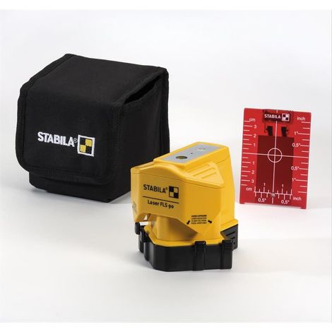 Stabila Bodenlinien-Laser FLS 90 inkl. Tasche und Zielplatte Fliesenleger
