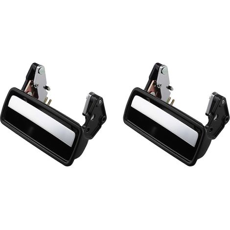 2X para Volvo 142 164 240 245 260 262 Manija de puerta exterior delantera y trasera 1202431,83430431 Derecha (1/5)