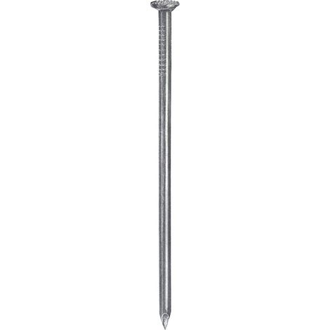 Chiodo testa piana Masidef zincati Ø 1,8 x 35 mm 125 gr