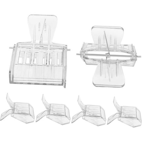 6pièces Piège à Abeilles Plastique Bases Incubation Godets Élevage Outils Apicoles Cages à Abeilles Matériel Apicole (1/5)
