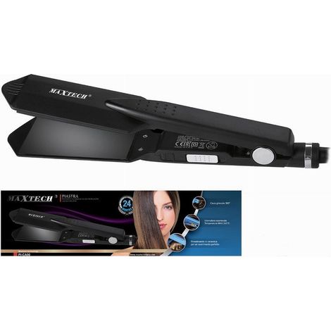 TRADE SHOP - Piastra Capelli Lisci Antidanni In Ceramica Fino A 243° Cavo 360° Maxtech Pi-ca005 - (1/4)