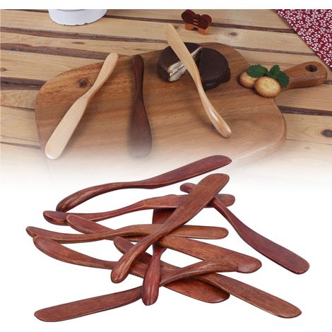 Japanisches Marmeladenmesser, Buttermesser, Kuchenmesser, Gebäck- und Brotmesser, Besteck, lackierte Oberfläche. (1/5)