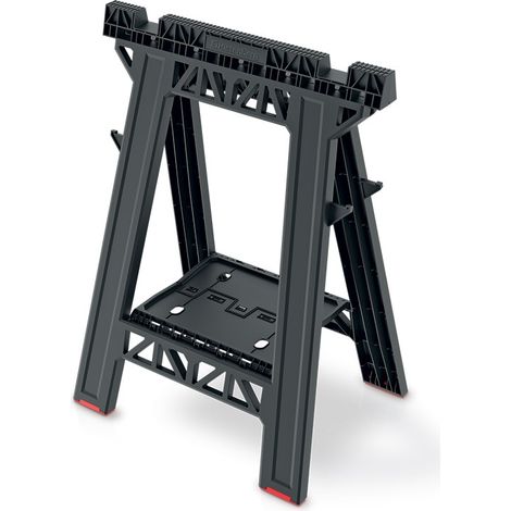 Caballete plegable para obras con estante, 175 kg, Kistenberg KTS8060