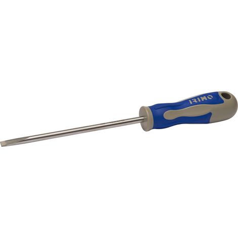 Tournevis À Bouche Droite Avec Manche Bimatière 0.8x4x125mm 408-4-125 Irimo