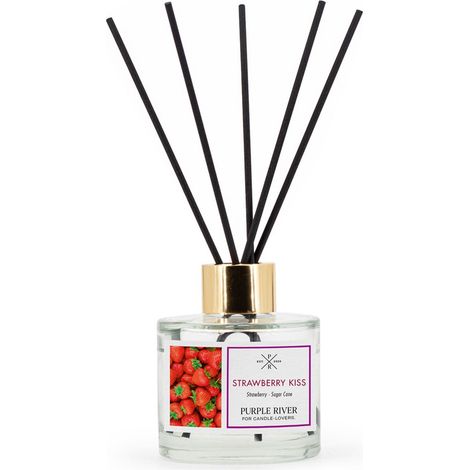 Diffusore di fragranza a bastoncini in vetro da 100 ml - Fragranza a lunga durata