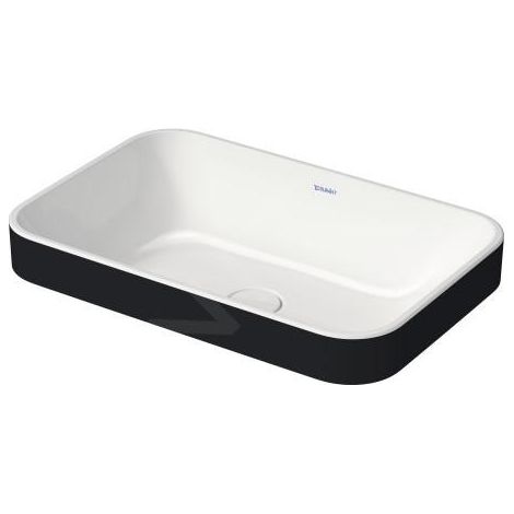 Duravit Happy D.2 Plus Évier à poser, 600x400 mm, rectifié, sans (1/5)
