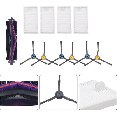 Kit d’entretien – 11 pièces – Compatibles avec certains aspirateurs – Sacs et accessoires – Sans sac (1/5)