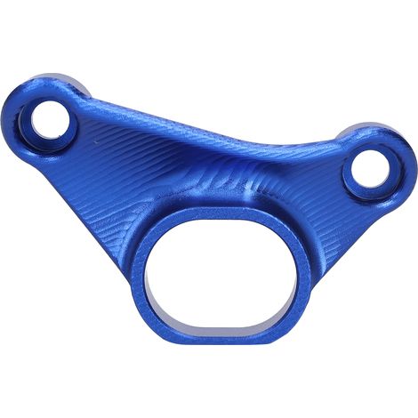Support métallique de fixation pour tube d'échappement de moto, accessoire moto, bleu (1/5)