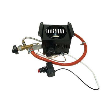 BRUCIATORE STUFA GAS ROUND PATIO DOMUS CM 180