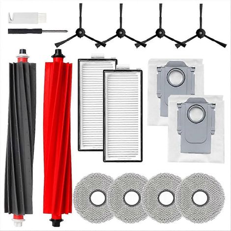Pour Qrevo Master aspirateur robot nettoyeur Main brosses latérales (1/5)