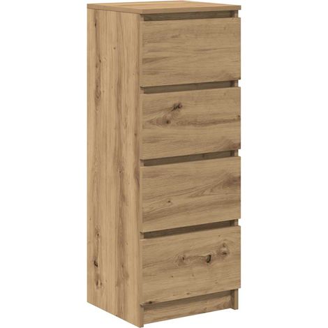 Maison Exclusive - Aparador Artisan Roble 37,5x35x99 cm Madera de