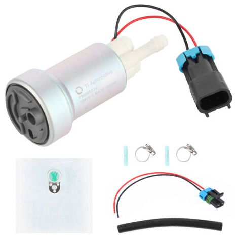 SUNXURY Pompe à carburant électrique 450LPH et kit d'installation pour WALBRO E85 RACING F90000274 adapté pour Remplacement pour Accord/CRX/CR-V/CIVIC q (1/5)