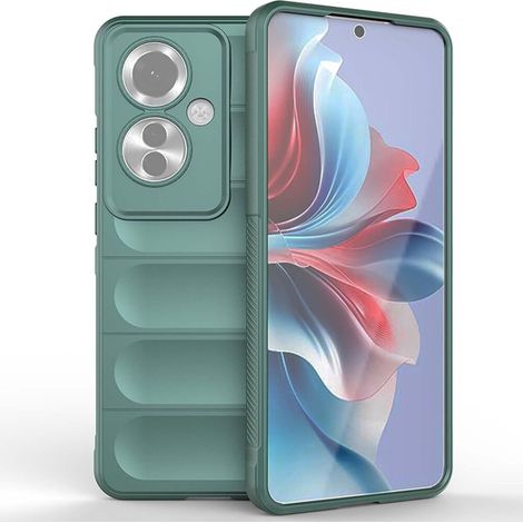 Oppo Reno 11F 5G Gaming-Schutzhülle, stoßfest, Grün (1/5)