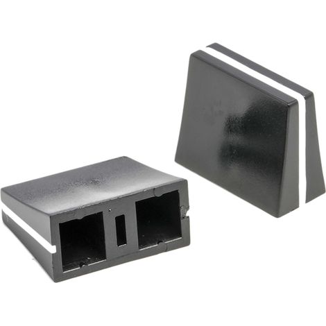 Bouton de potentiomètre RS PRO, Axe de 4mm, Diamètre de 11mm, Glisser