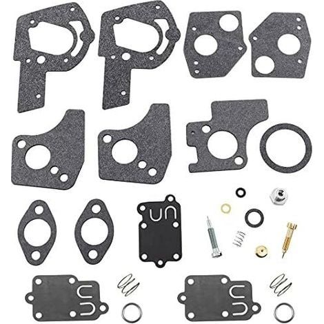 Kit de réparation pour carburateur - Membranes - Joint d'étanchéité pour Moteurs Briggs & Stratton 3 à 5 CV HP 495606 494624 135292 135232 135212 270026 272538 272538S 272637. (1/5)