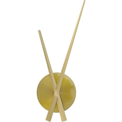 1ensemble Kit de Mécanisme Horloge Murale Silencieux avec Aiguilles Métalliques Dorées Remplacement Précis pour Réparation et Création DIY Moteur Couple Élevé pour Décoration (1/5)