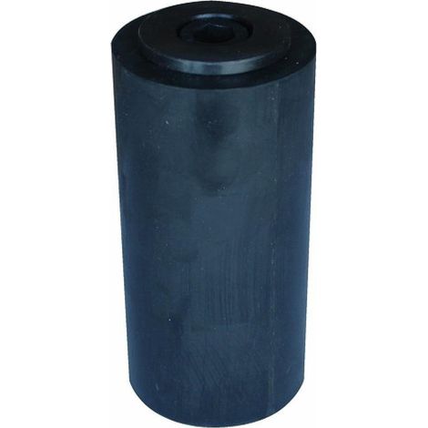 Leman – Kit ponceur D80 avec plateau caoutchouc – Manchon grain 100 pour ponçage de pièces courbes – Longueur 120mm – Largeur 50mm