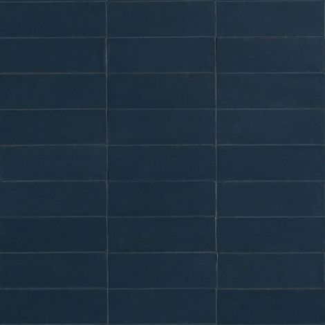 Carrelage Effet Zellige Bleu Foncé CONFETTO Blu 5x15cm