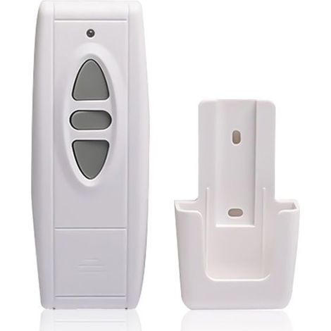 Télécommande universelle 433.92 MHz pour portail et garage – 3 boutons – Contrôle de stores électriques et volets roulants (1/5)