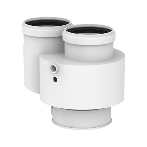 Tecnogas Sdoppiatore a 80/80 con Prelievo Fumi Ø 60–100  COPVC051382