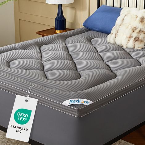 Surmatelas 180x200 cm, sur-Matelas 2 Personne Doux et Respirant (1/5)