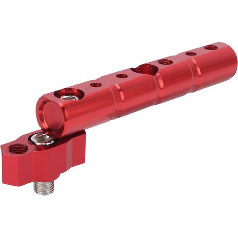 Universelle Multifunktions-Lenkererhöhung für Motorräder, Ersatz für KAWASAKI, rot, robustes Lenkerbefestigungsset. (1/5)
