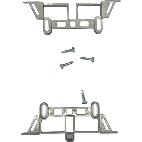 Set montaje empotrar placa cora para cajas estándar City/Skyline S6/S8
