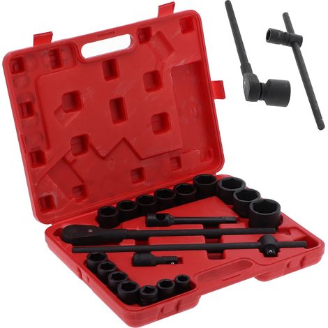 Tiefer Griff Steckdosen Set 3/4 Zoll bis 2 Zoll Auto Reparatur (1/5)